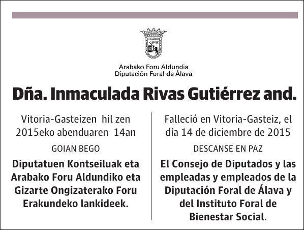 Inmaculada Rivas Gutiérrez
