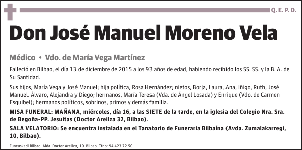 José Manuel Moreno Vela