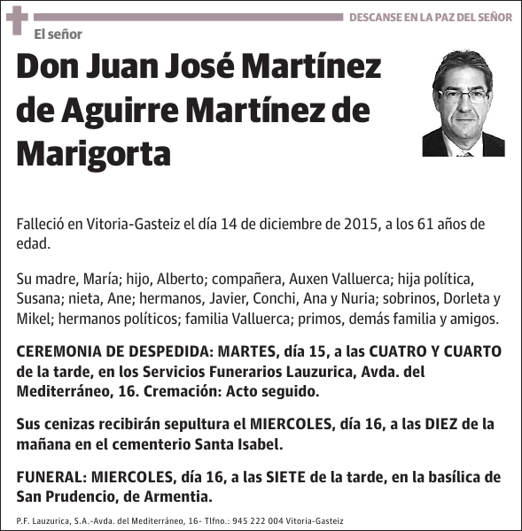 Juan José Martínez de Aguirre Martínez de Marigorta