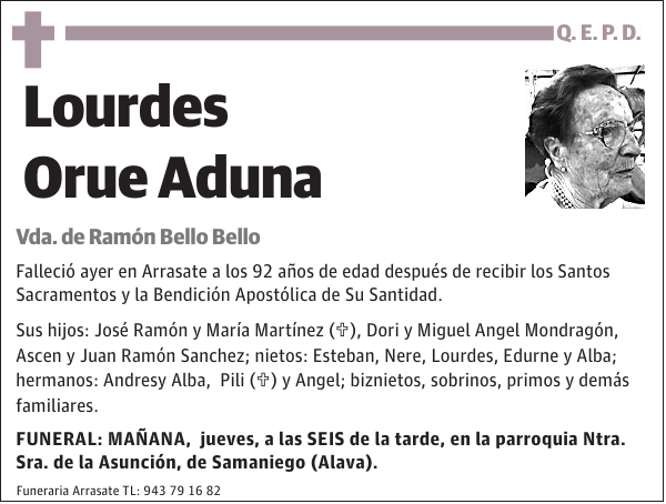 Lourdes Orue Aduna