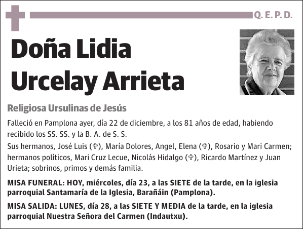Lidia Urcelay Arrieta