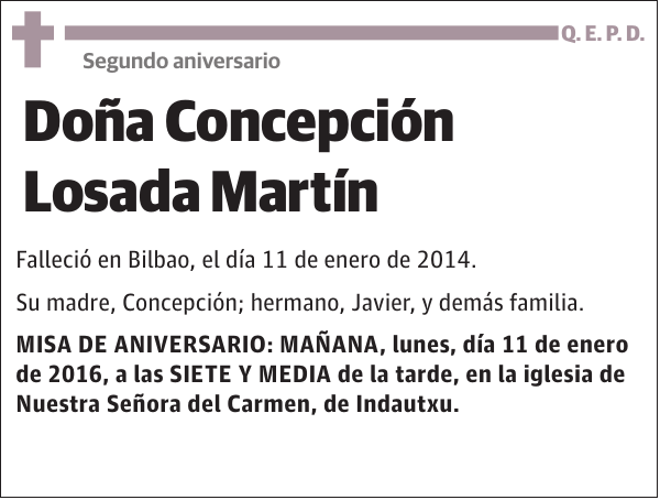 Concepción Losada Martín
