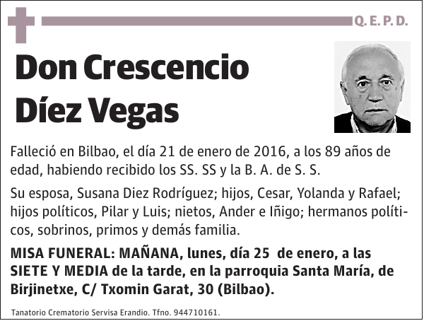 Crescencio Díez Vegas