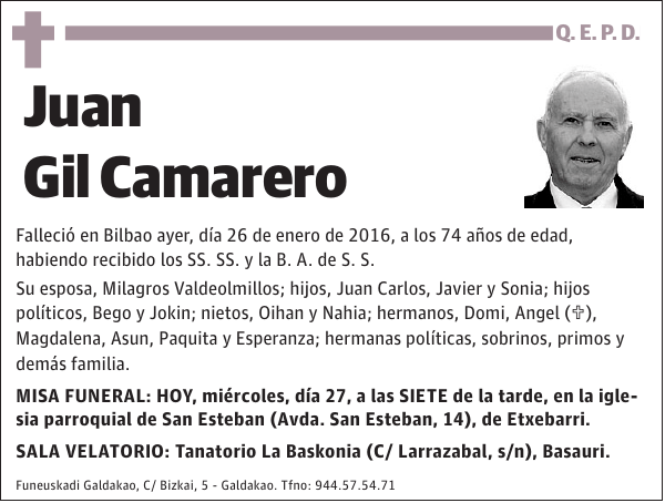 Juan Gil Camarero