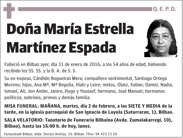 María Estrella Martínez Espada