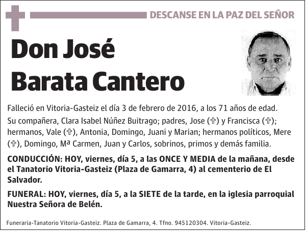José Barata Cantero