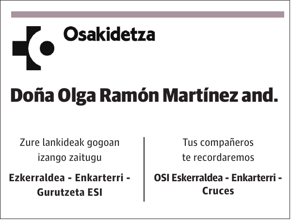Olga Ramón Martínez