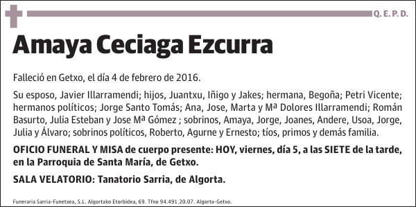 Amaya Ceciaga Ezcurra