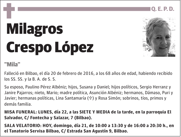 Milagros Crespo López