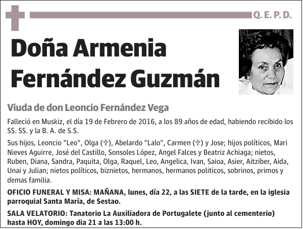 Armenia Fernández Guzmán