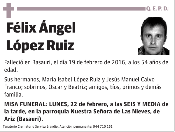 Félix Ángel López Ruiz