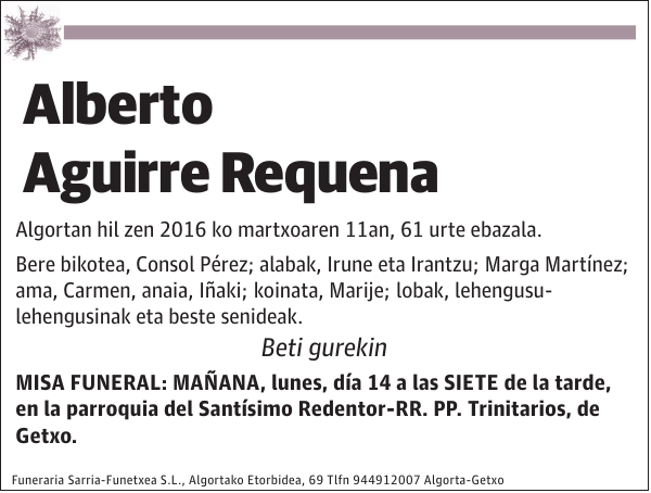 Alberto Aguirre Requena