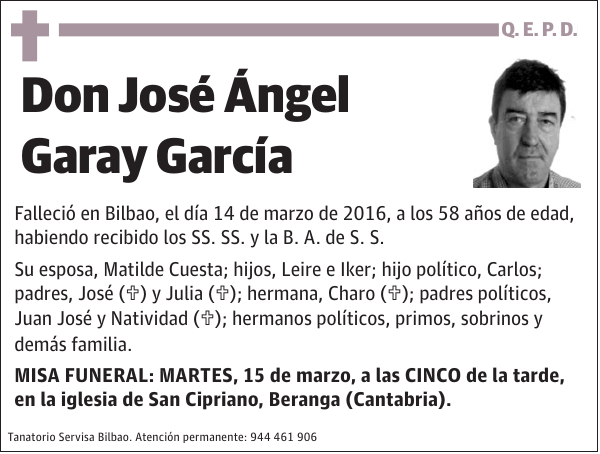 José Ángel Garay García