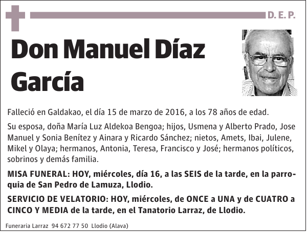 Manuel Díaz García