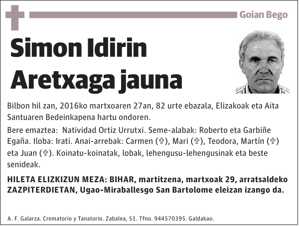Simon Idirin Aretxaga