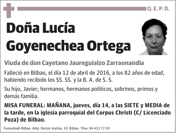 Lucía Goyenechea Ortega