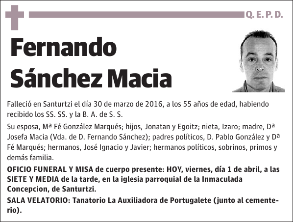 Fernando Sánchez Macia