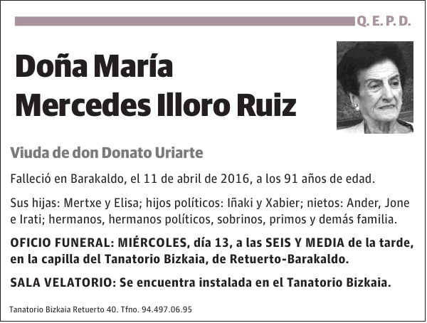 María Mercedes Illoro Ruiz