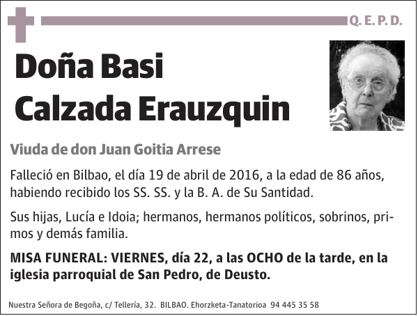 Basi Calzada Erauzquin