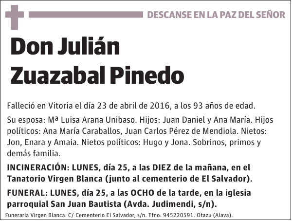 Julián Zuazabal Pinedo