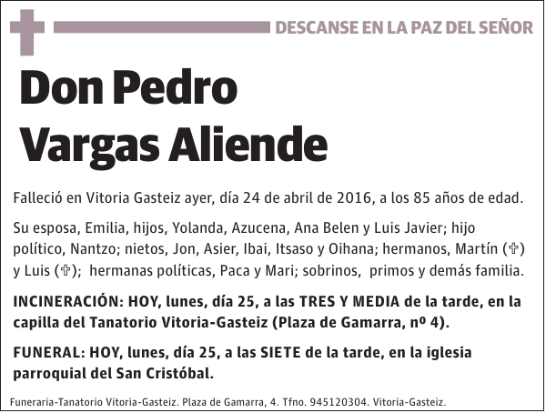 Pedro Vargas Aliende