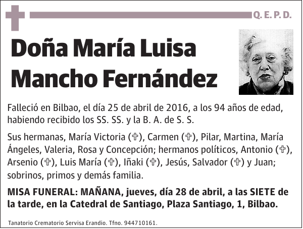 María Luisa Mancho Fernández