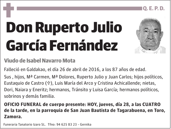 Ruperto Julio García Fernández