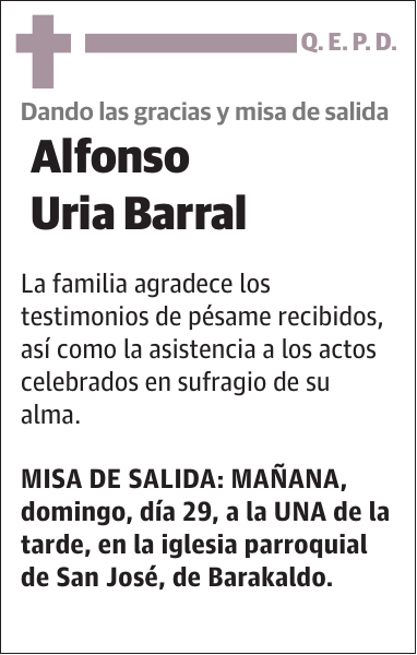 Alfonso Uria Barral