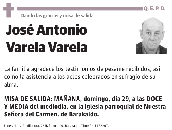José Antonio Varela Varela