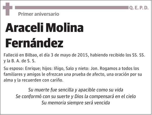 Araceli Molina Fernández