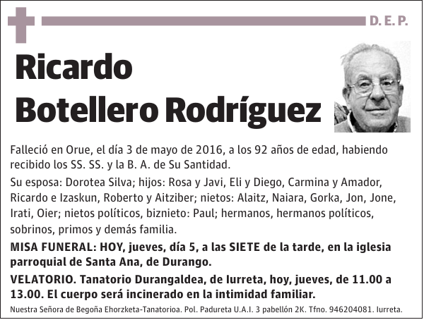 Ricardo Botellero Rodríguez
