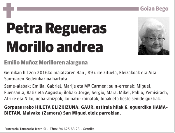 Petra Regueras Morillo
