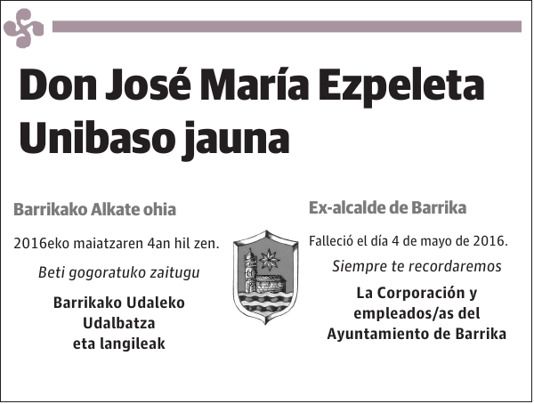 José María Ezpeleta Unibaso