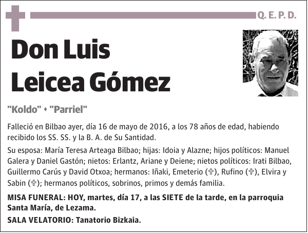 Luis Leicea Gómez