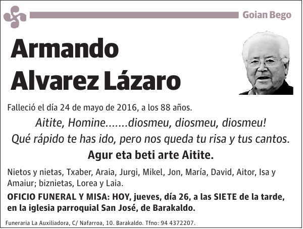 Armando Alvarez Lázaro