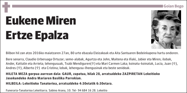 Eukene Miren Ertze Epalza
