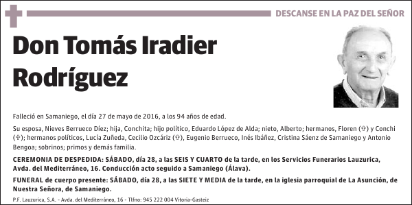 Tomás Iradier Rodríguez