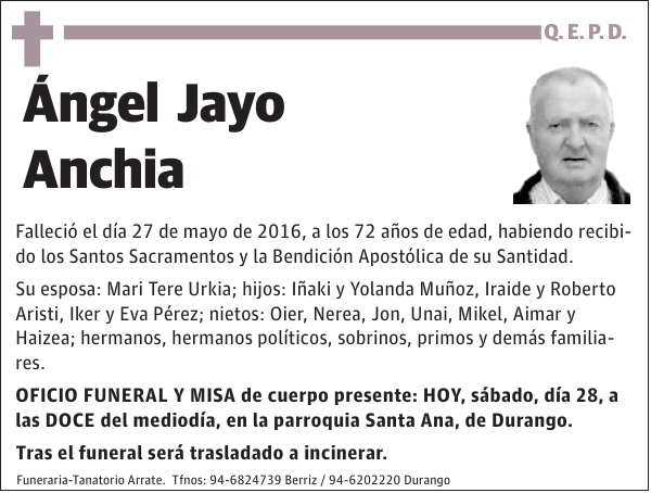 Ángel Jayo Anchia