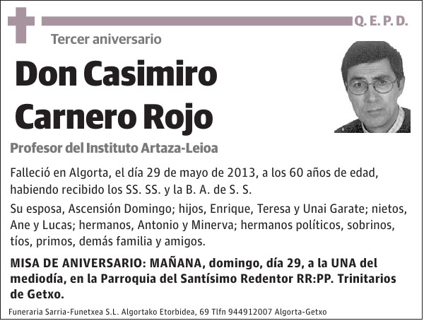Casimiro Carnero Rojo