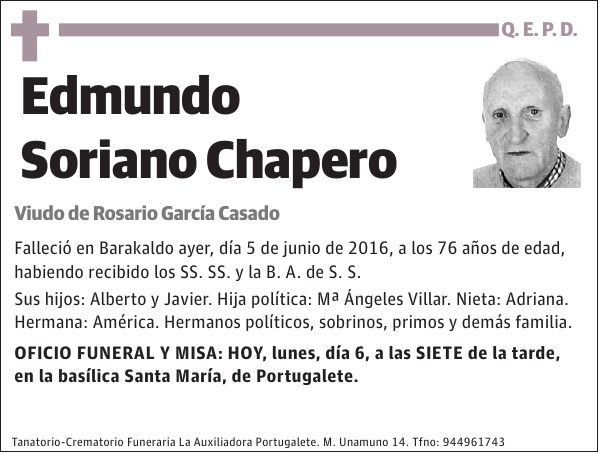 Edmundo Soriano Chapero