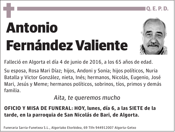 Antonio Fernández Valiente