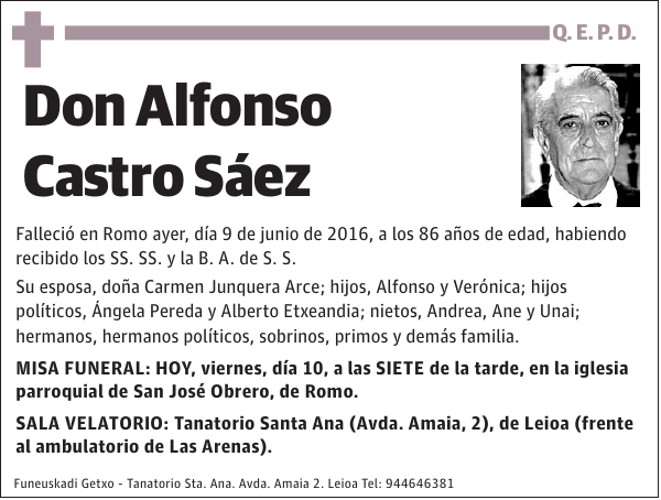Alfonso Castro Sáez