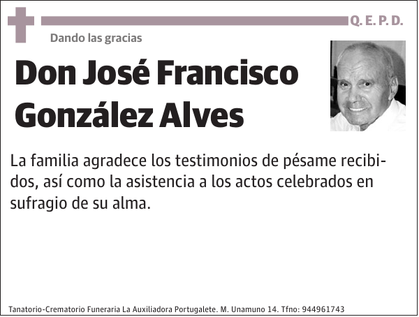 José Francisco González Alves