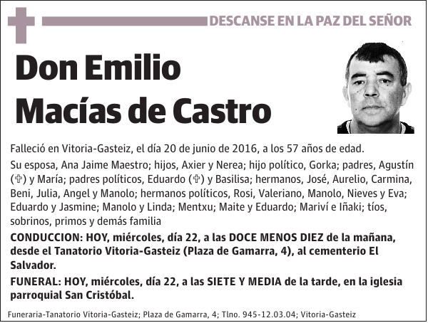 Emilio Macías de Castro