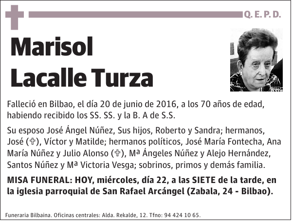 Marisol Lacalle Turza