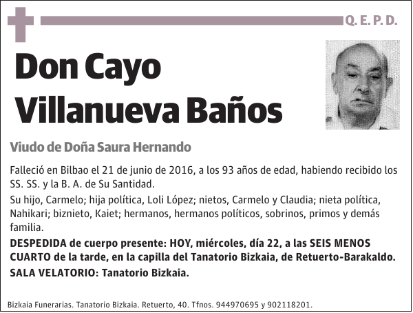 Cayo Villanueva Baños