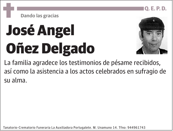 José Angel Oñez Delgado