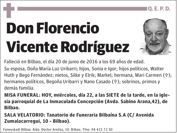 Florencio Vicente Rodríguez