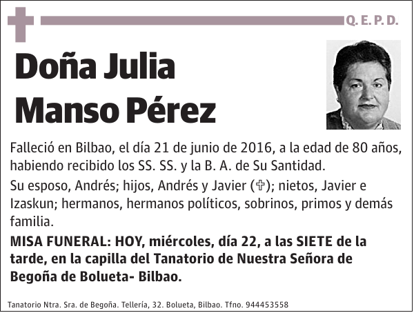 Julia Manso Pérez