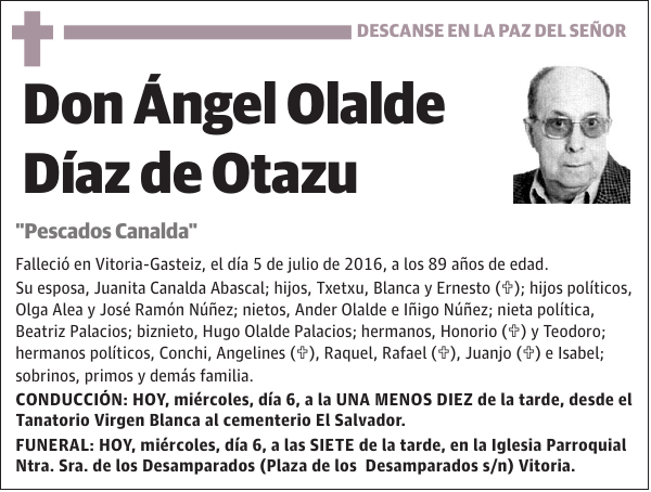 Ángel Olalde Díaz de Otazu